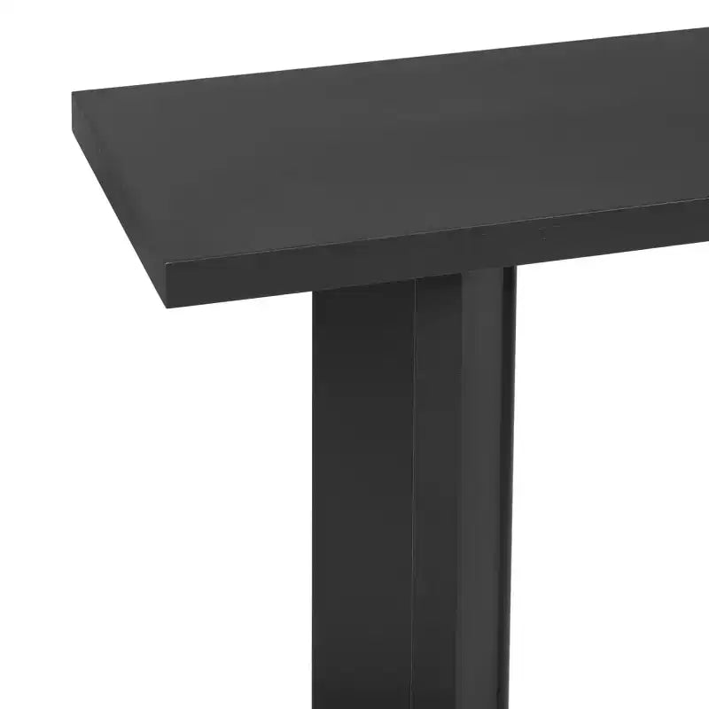 Consolle moderna con gambe geometriche – Tavolino stretto per ingresso e corridoio