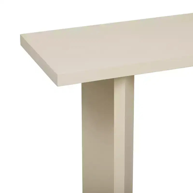 Consolle moderna con gambe geometriche – Tavolino stretto per ingresso e corridoio