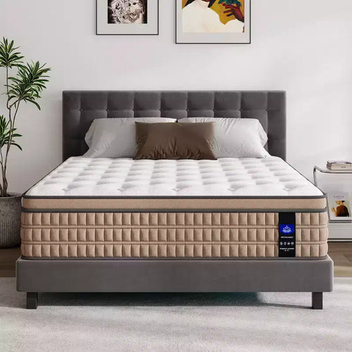 Materasso ibrido King da 14" - Memory Foam e molle insacchettate, senza fibra di vetro