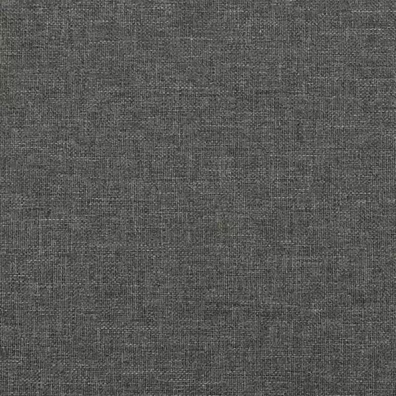 Struttura letto a piattaforma Twin XL, tessuto in poliestere grigio scuro, senza testiera, 81,1"L x 39,4"P x 9,8"A