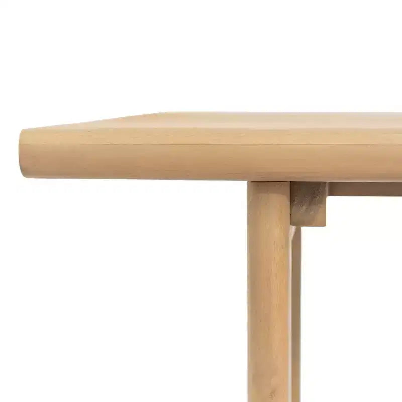 Consolle rettangolare moderna da 152 cm in legno di acacia